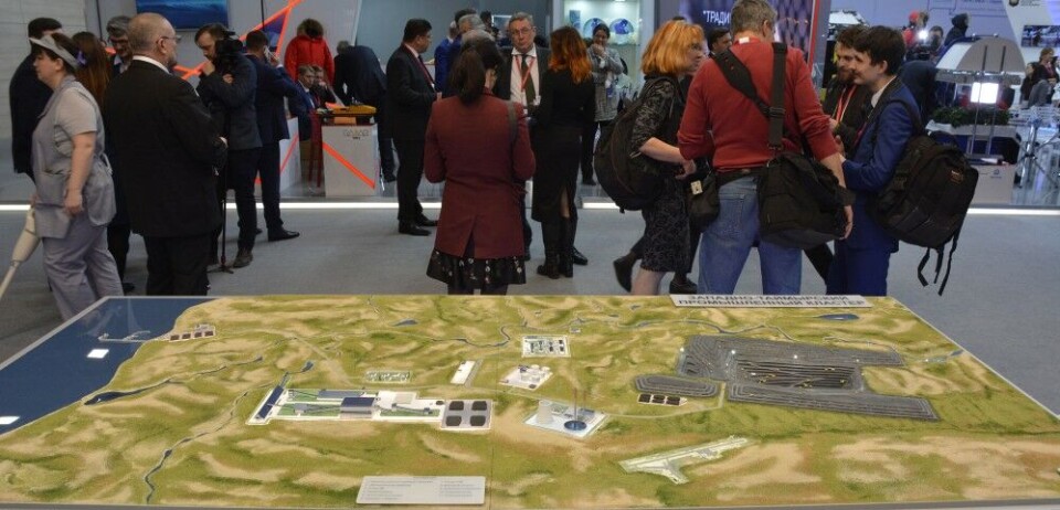 The Syradasaysky coal projected presented to the public. Photo: Atle Staalesen