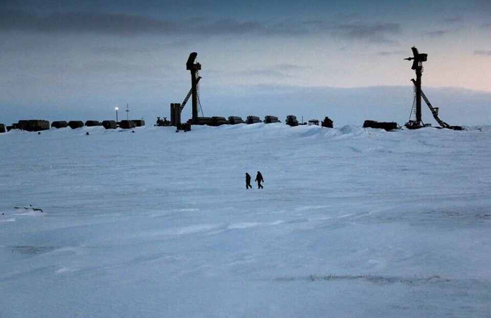 Russia is developing military bases all along its Arctic coast. Photo illustration: Russian Ministry of Defence, Mil.ru