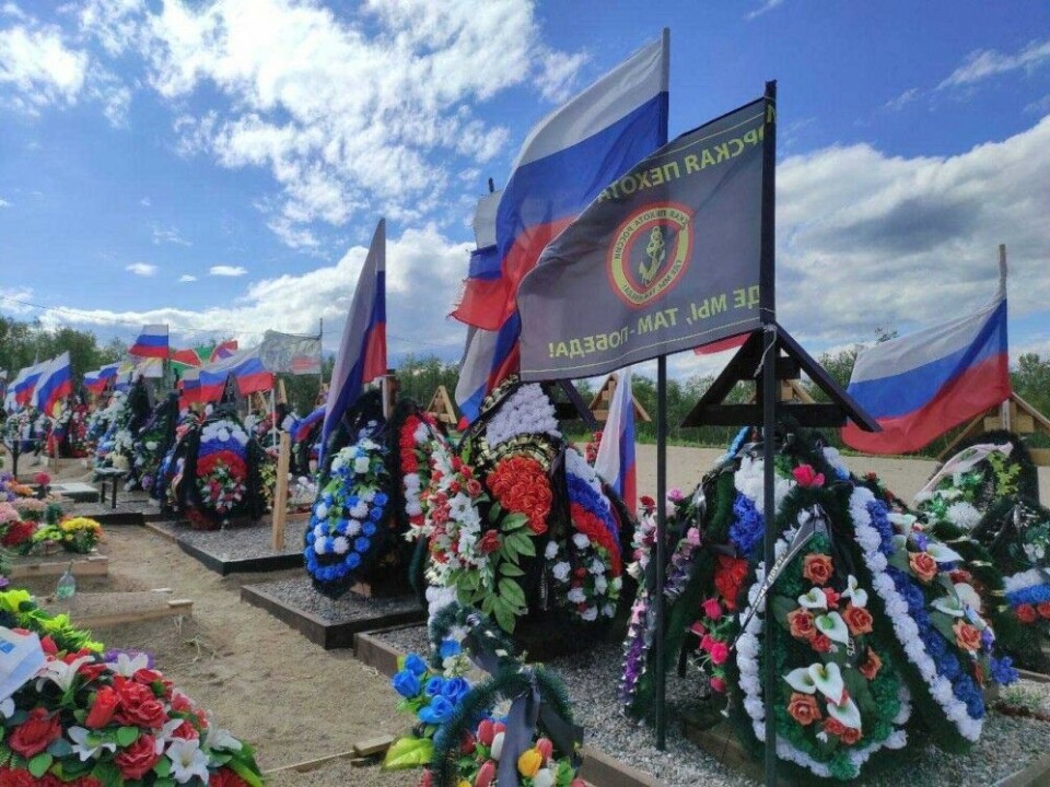 The main Murmansk city graveyard is being filled ip with young men, sent by Russian officials to be killed in Ukraine.