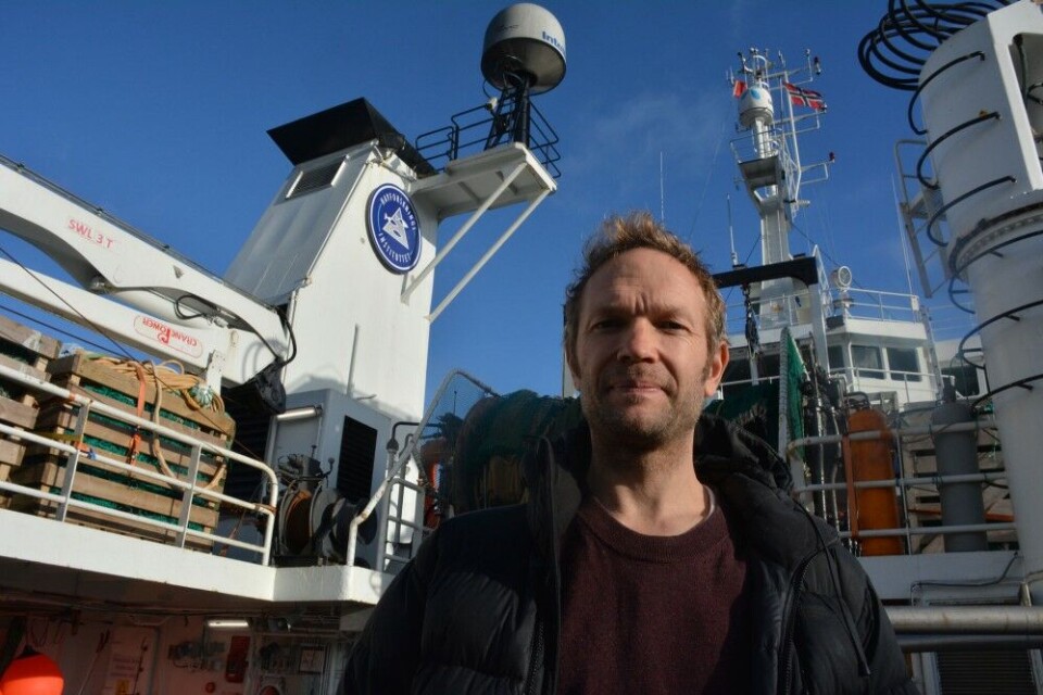 Georg Skaret is researcher at the Norwegian Marine Research Institute. Photo: Atle Staalesen