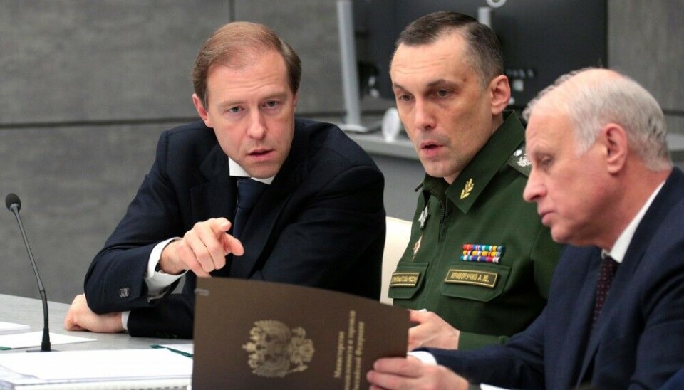 Denis Manturov (left) is Russian Deputy Prime Minister. Photo: Kremlin.ru