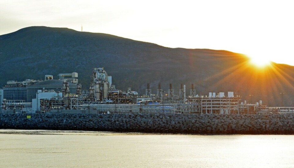 Hammerfest LNG is important for the supply of gas to Europe. Photo: Thomas Nilsen