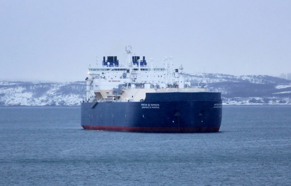 The “Christophe de Margerie” in the Kola Bay. Photo: rosmorport.ru