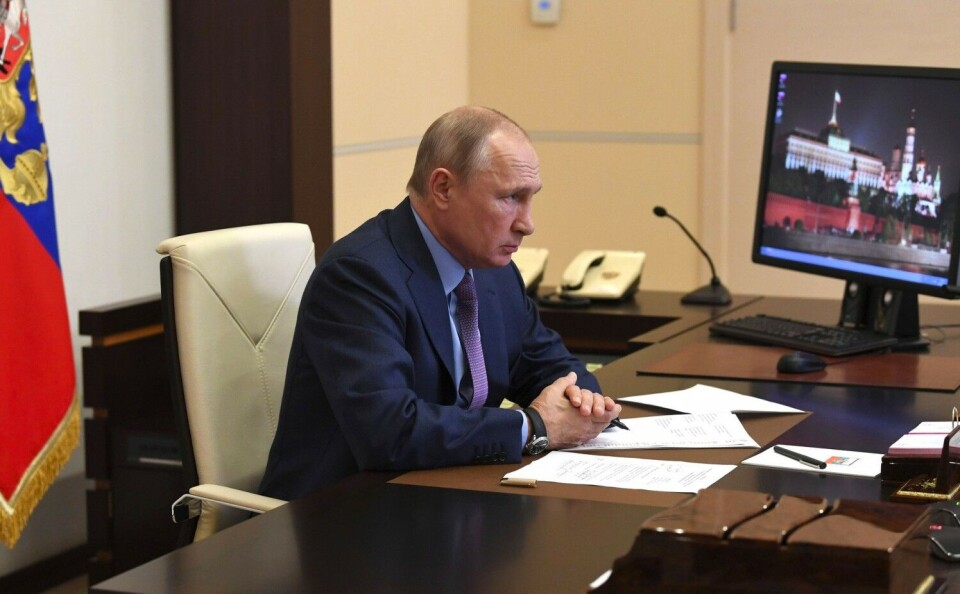 President Putin showed major irritation over Governor Uss’ handling of the oil spill in Taymyr. Photo: Kremlin.ru