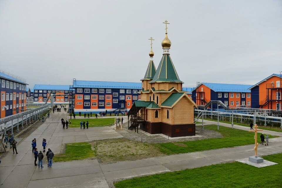 Patriarch Kirill on visit to Sabetta, Yamal Peninsula. Photo: Patriarchia.ru