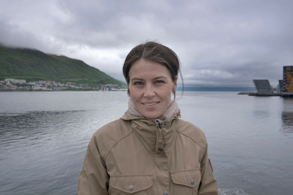 Sigrid Lind is ocean researcher at the Norwegian Polar Institute in Tromsø. Photo: Gunnar Sætra / Institute of Marine Research.