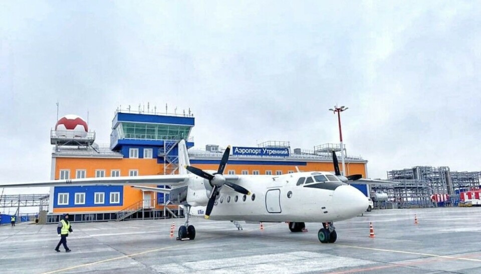 The Utrenneye airport was opened in 2021. Photo: Novatek