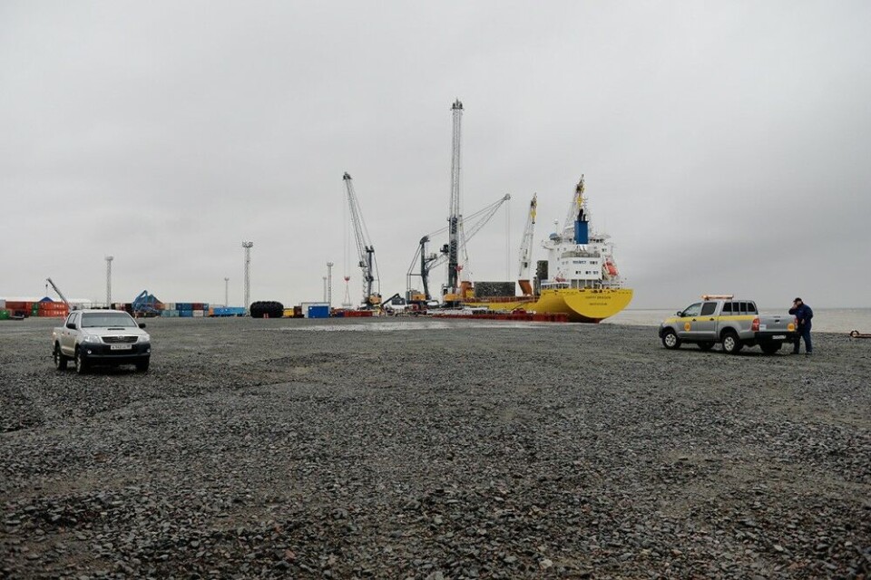 Patriarch Kirill on visit to Sabetta, Yamal Peninsula. Photo: Patriarchia.ru