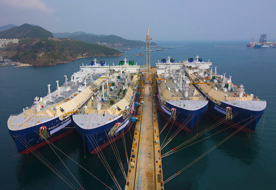 The DSME has built the tankers used in Novatek’s Yamal LNG project. Photo: DSME