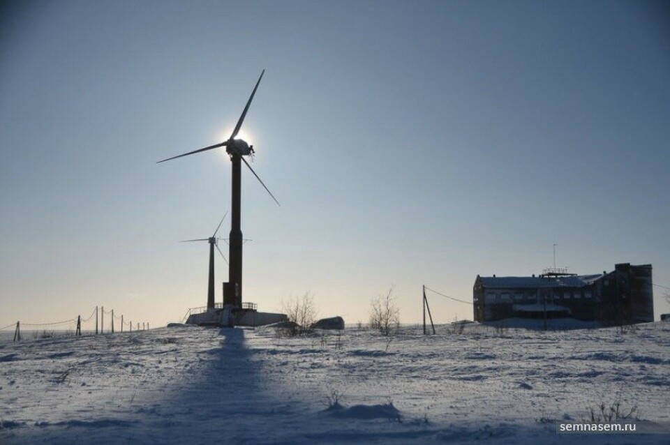 The Vorkuta wind power plant. Photo: Maxim Polyakov, 7x7-journal.ru