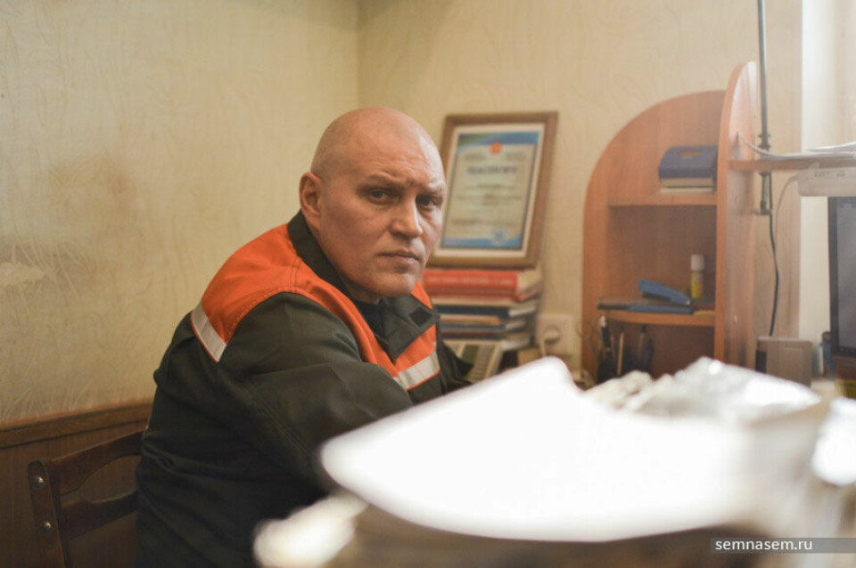 Nikolay Terentiev works at the Vorkuta Central Heating and Power Plant №2. Photo: Maksim Polyakov, 7x7-journal.ru