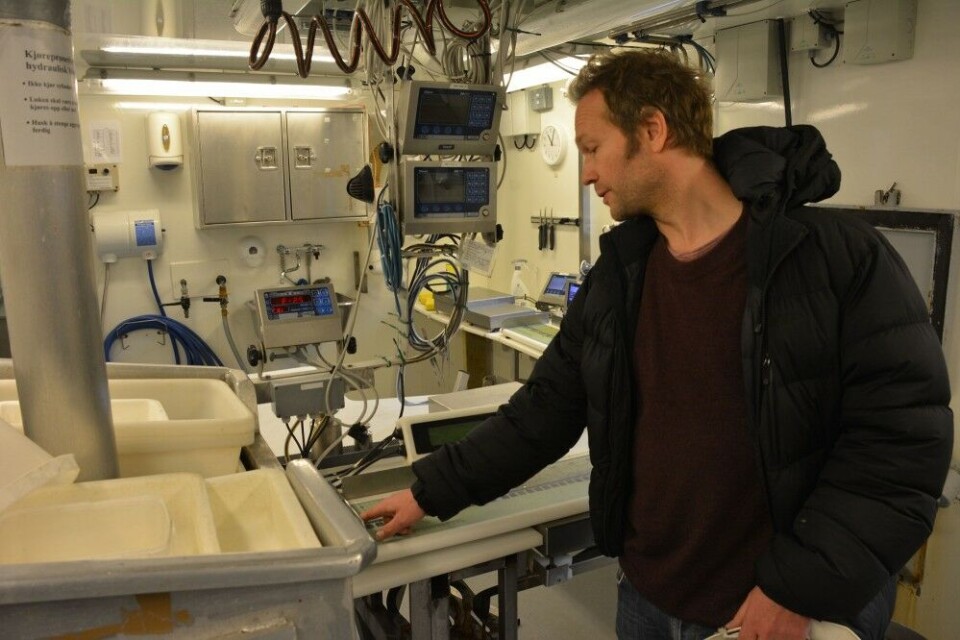 Georg Skaret represents the Norwegian Institute of Marine Research. Photo: Atle Staalesen