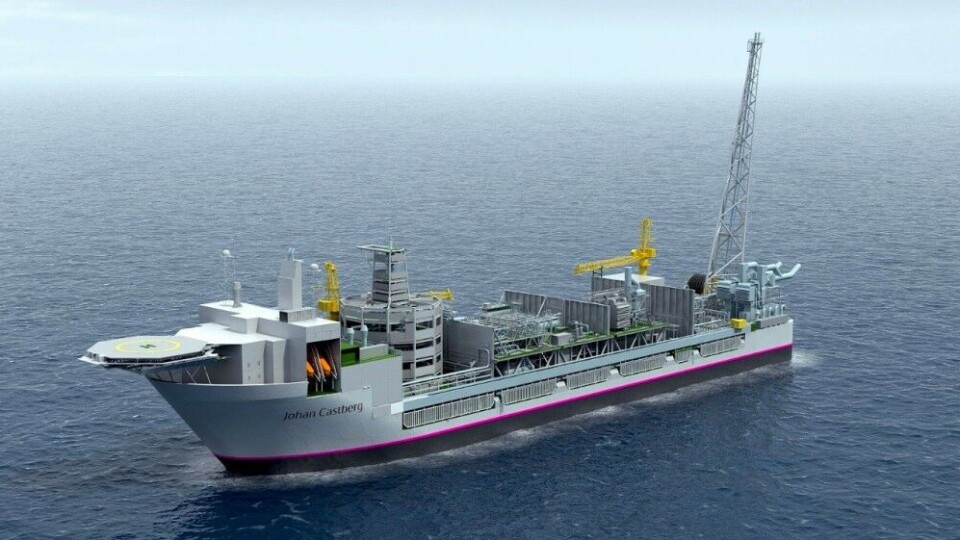 The Johan Castberg FPSO. Illustration by Statoil.com