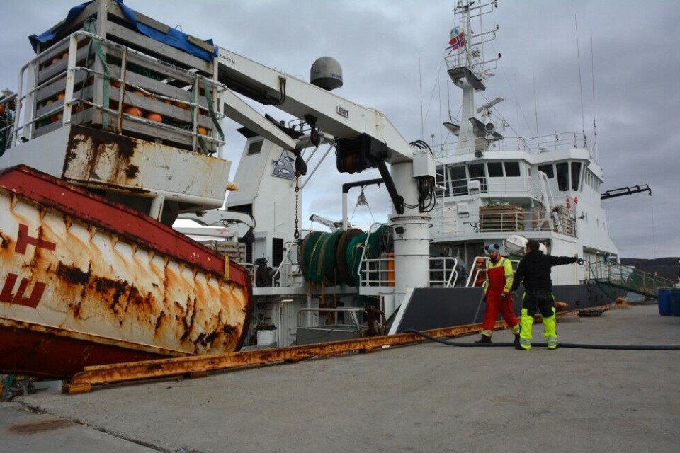 The “Johan Hjort” at port in Kirkenes. Photo: Atle Staalesen
