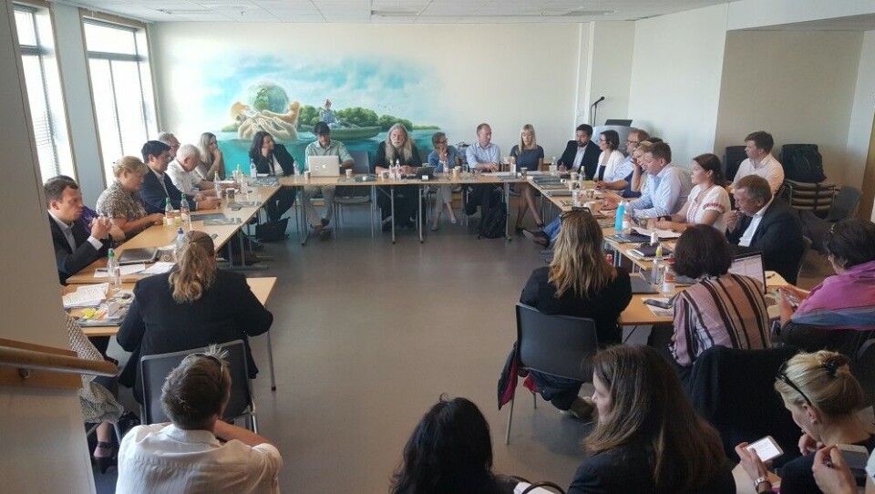 USA/Alaska - Norway Roundtable discussion ion Arctic development was arranged in Arendal, Norway on August 18th. Photo: Thomas Nilsen
