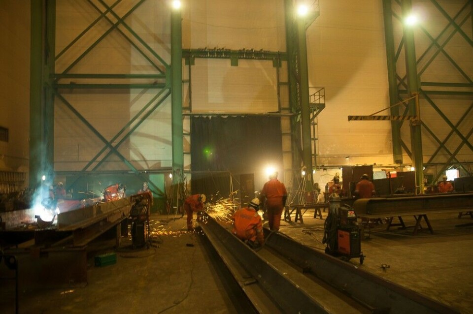 Workshop at Reinertsen Murmansk. Photo: Thomas Nilsen