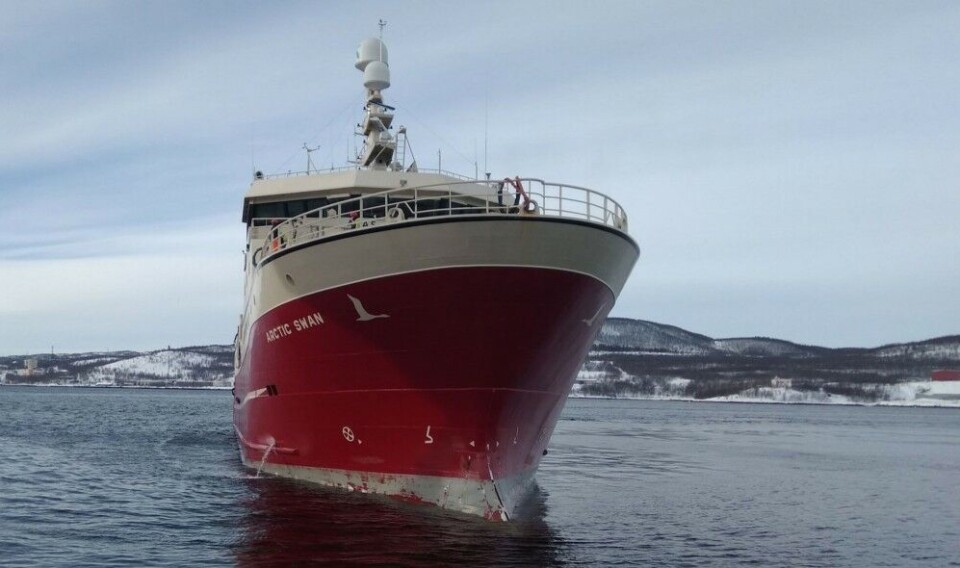 The 'Arctic Swan'. Photo: Murmansk Fishery Port