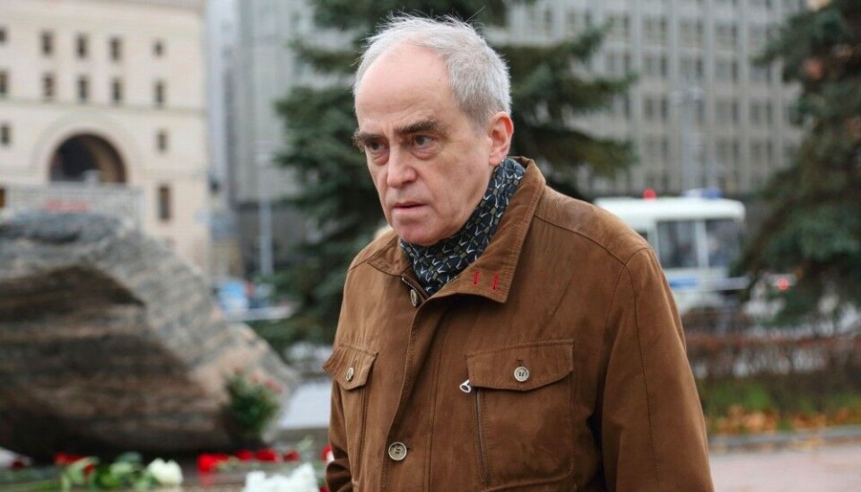 Leader of human rights organisation Memorial Yan Rachinsky on Tuesday morning got his apartment raided by police. Photo: private