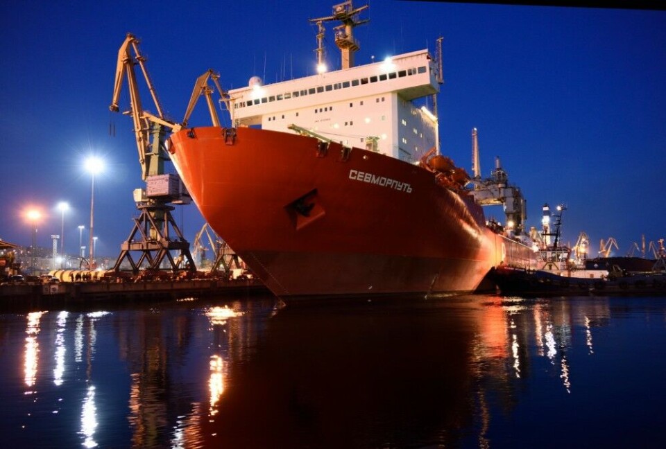 'Sevmorput' in Murmansk. Photo: Murmansk Port