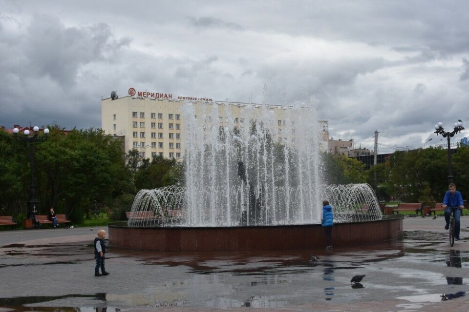 Murmansk city centre. Photo: Thomas Nilsen