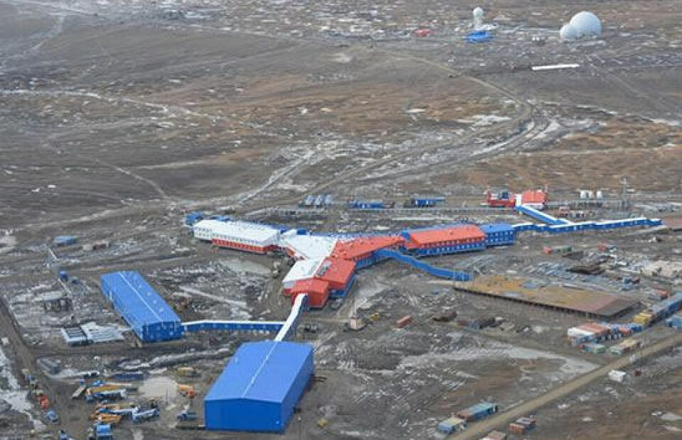 The Severny Klever complex on the Kotelny Island will be Russia’s biggest military base in the far Arctic. Photo: Mil.ru