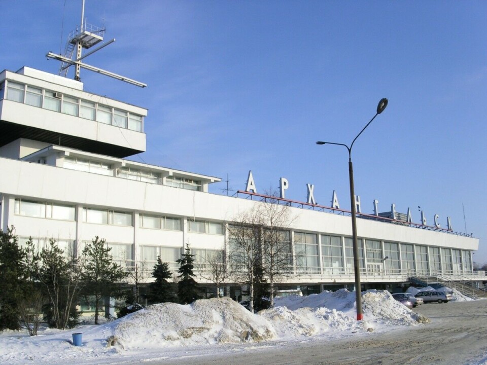 Arkhangelsk River Port in winter. Photo: Thomas Nilsen