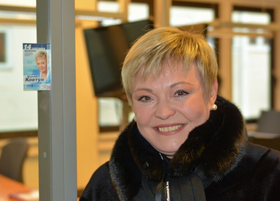 Marina Kovtun has been Governor of Murmansk since 2012. Photo: Thomas Nilsen