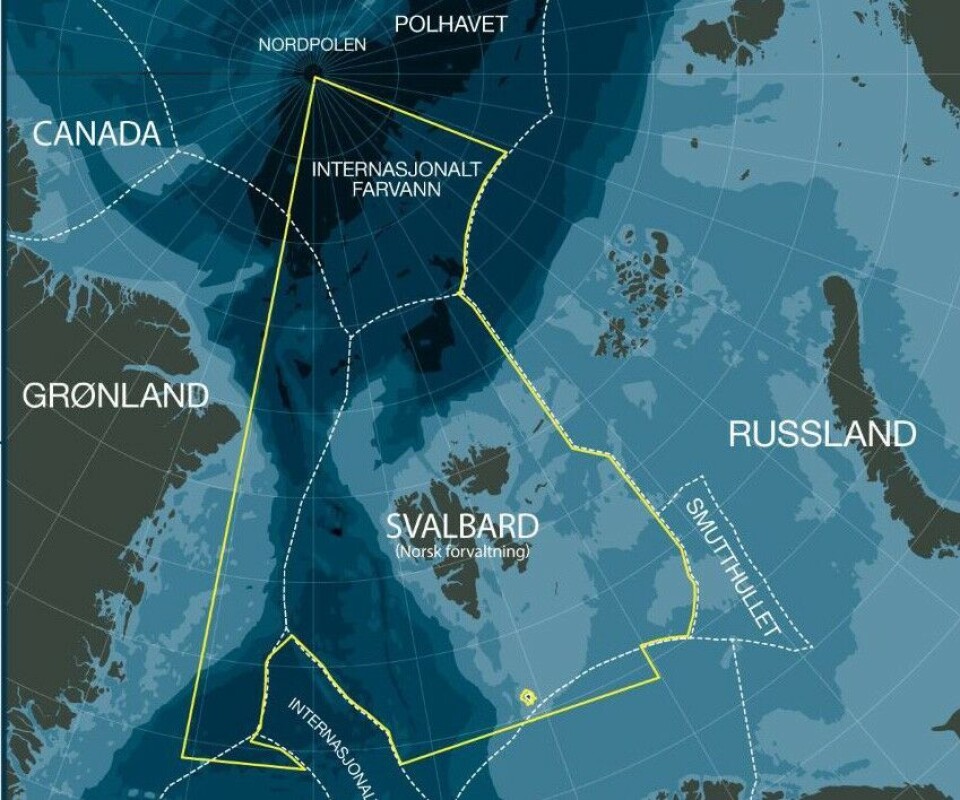 The zone covered by the agreement is shown in yellow. Illustration by Greenpeace.org