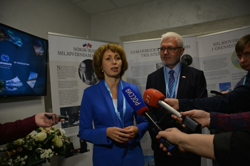 Murmansk Minister of Economic Development Elena Tikhonova. Photo: Atle Staalesen