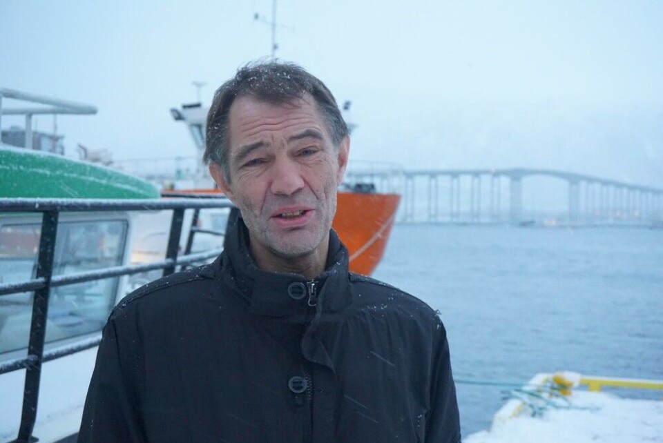 Sigurd Enge with the Bellona Foundation. Photo: Thomas Nilsen