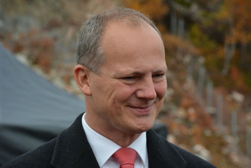 Minister of Transport and Communications Ketil Solvik-Olsen. Photo: Atle Staalesen