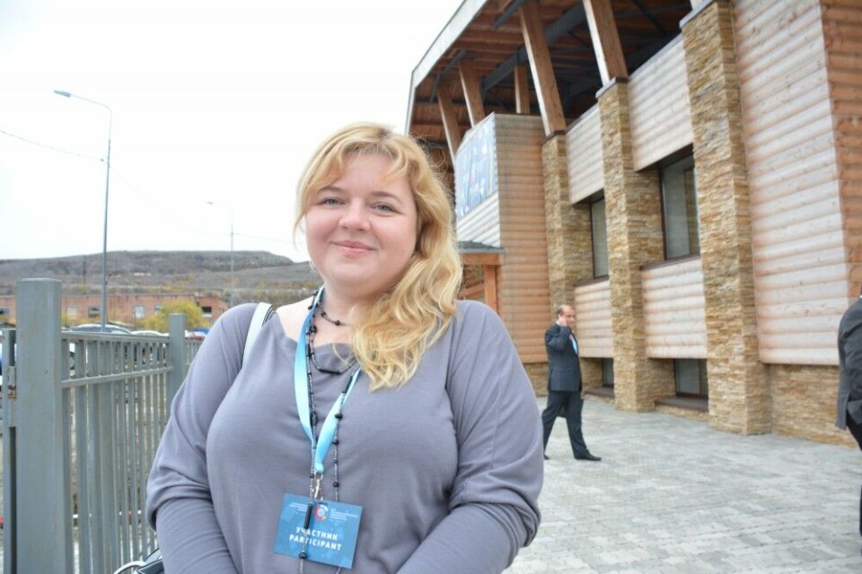 Anna Kireeva from Bellona Foundation. Photo: Atle Staalesen