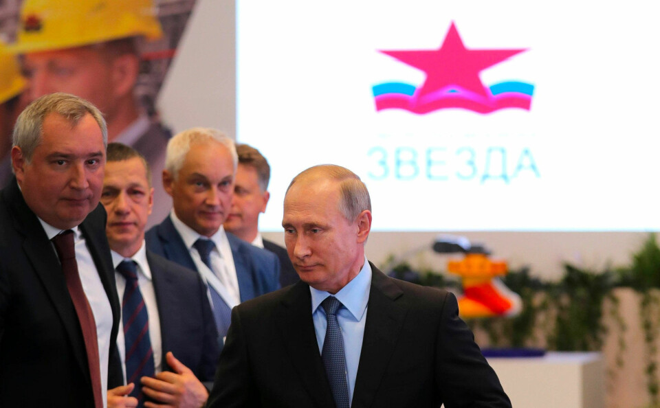 Vladimir Putin visits the Zvezda yard. Photo: Kremlin.ru