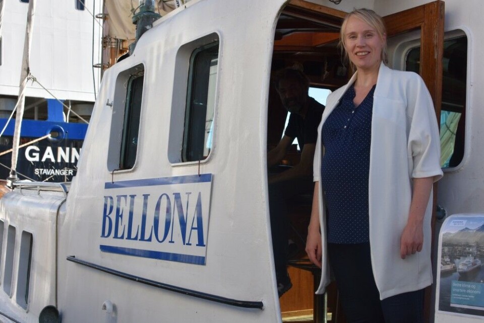 Runa Haugh Khoury is expert on Energy and Climate with the Bellona Foundation. Photo: Thomas Nilsen