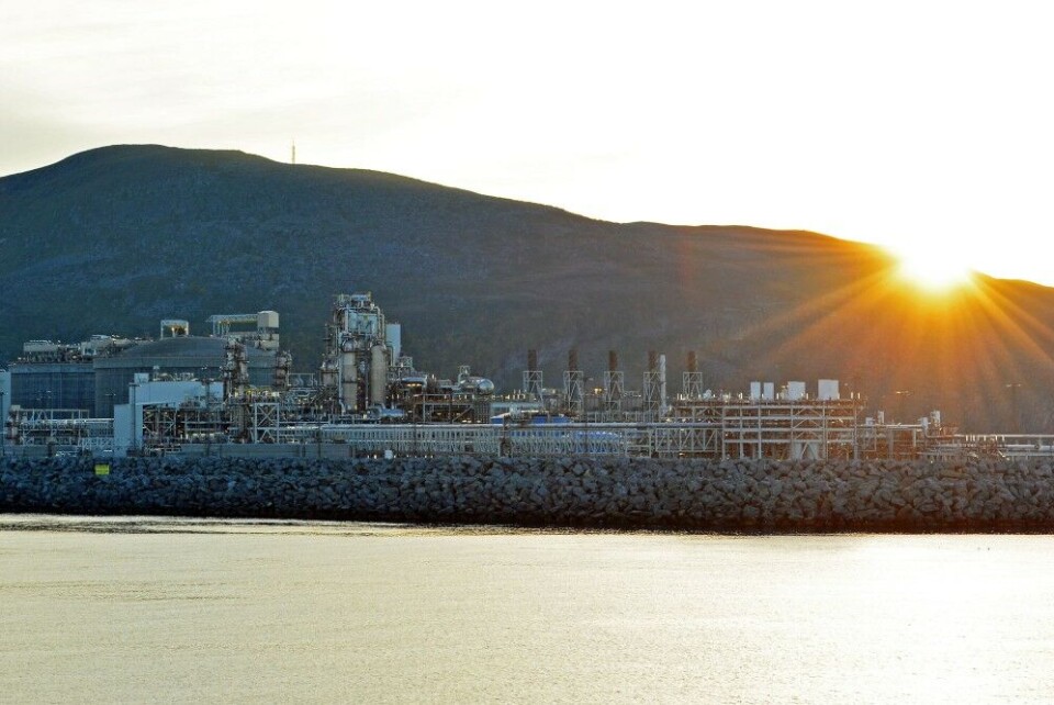 Hammerfest LNG on Norway's Barents Sea coast. Photo: Thomas Nilsen