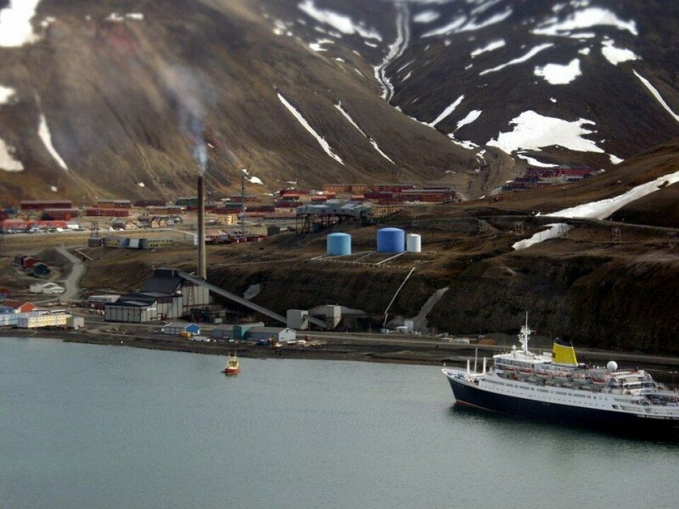 The coal power plant in Longyearbyen is the world’s northernmost. Photo: Thomas Nilsen