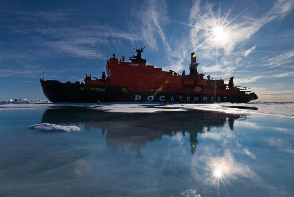 Icebreaker '50 let pobedy'. Photo: Rosatomflot.ru