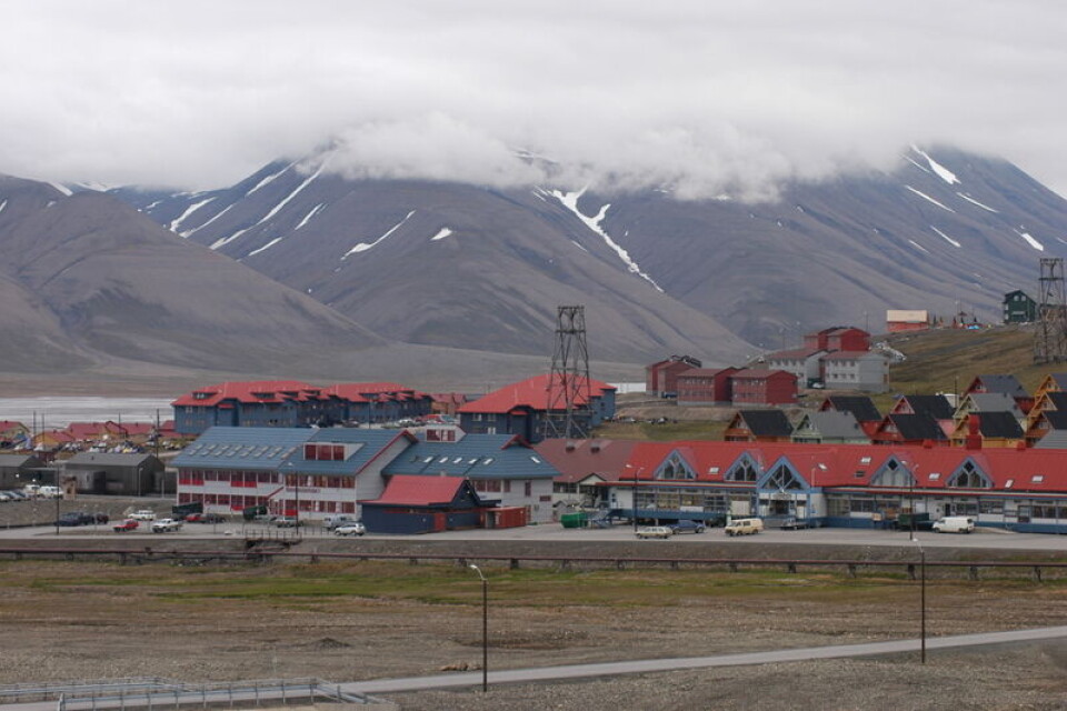 Longyearbyen on Svalbard. Photo: Thomas Nilsen
