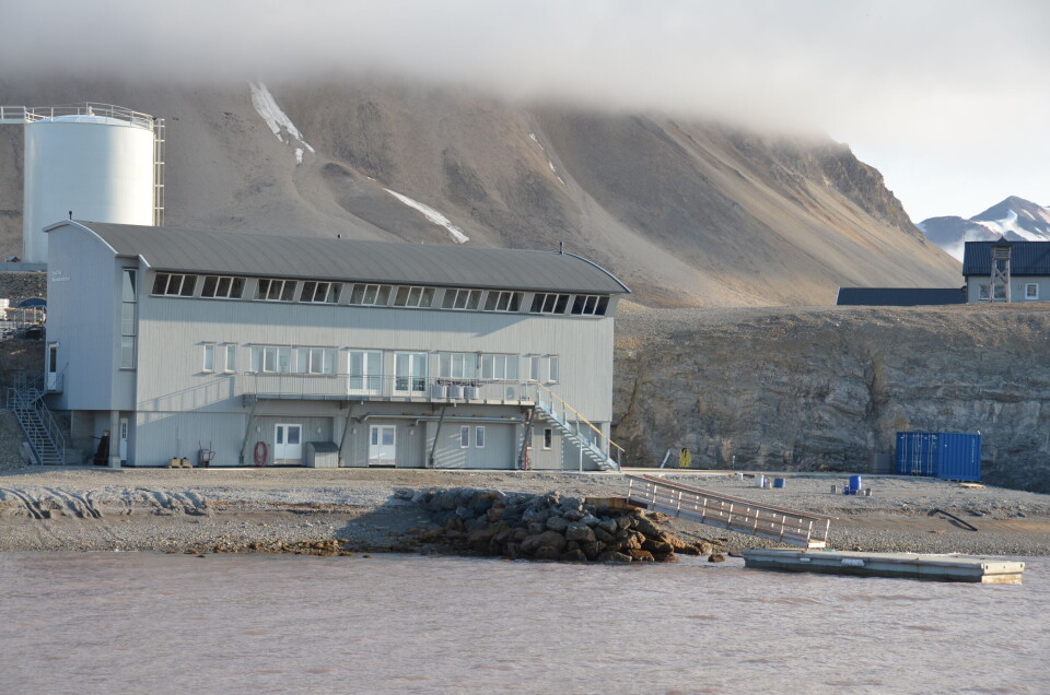 The Kings Bay Marine Laboratorium. Photo: Haakon Hop, Norwegian Polar Institute
