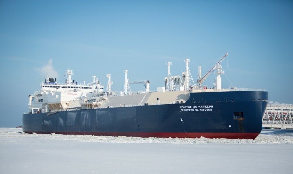 The “Christophe de Margerie”. Photo: Sovcomflot.ru