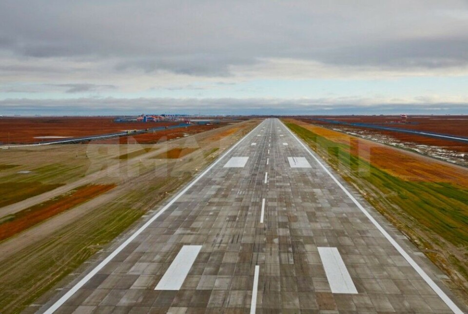 Landing in Sabetta. Photo: yamallng.ru