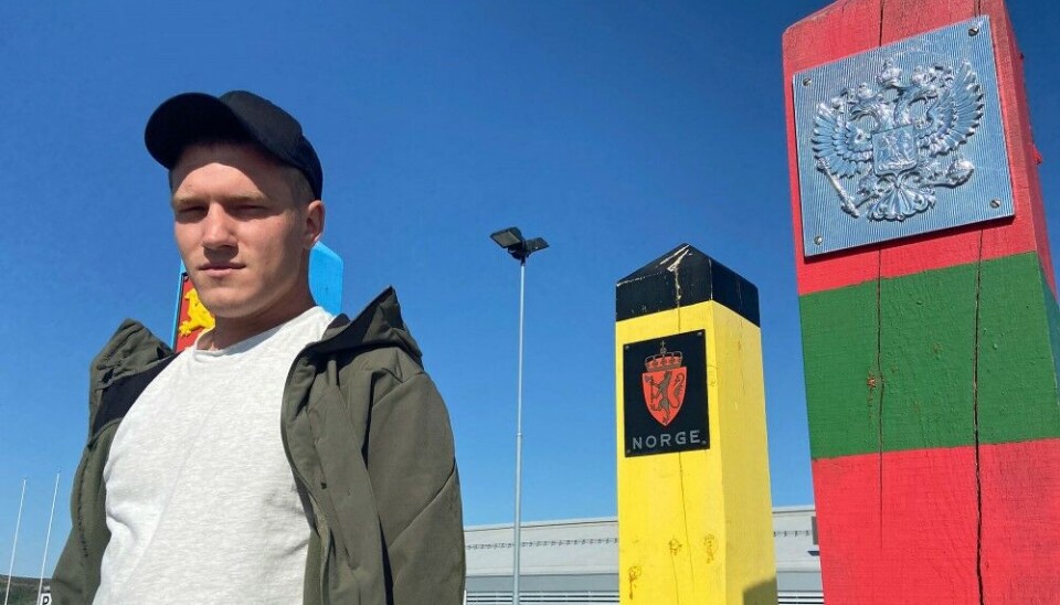 Andrei Medvedev at the Kirkenes Airport in June 2023. Photo: Thomas Nilsen