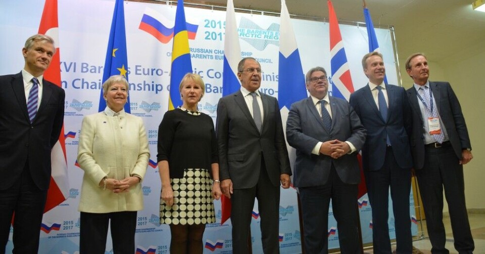 Barents foreign ministers. Photo: Atle Staalesen