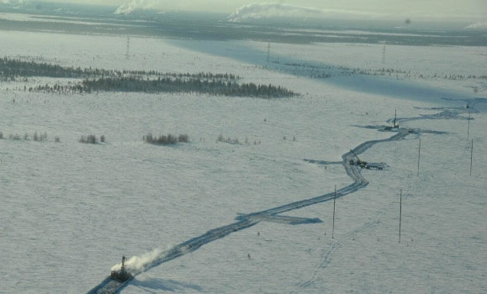 Winter road. Photo: Yamal Nenets AO government