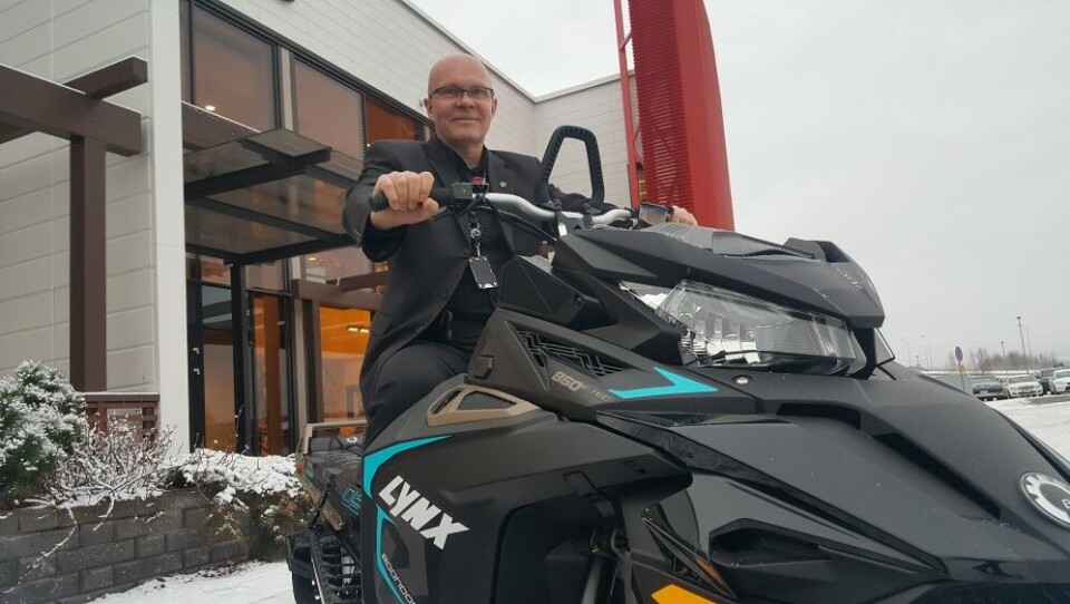 Risto Perttula is Director for Research & Development with BRP in Rovaniemi. Photo: Thomas Nilsen