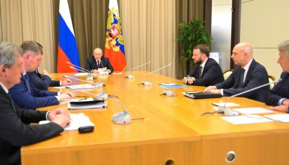 Putin talks Murmansk LNG in Sochi. Photo: Kremlin