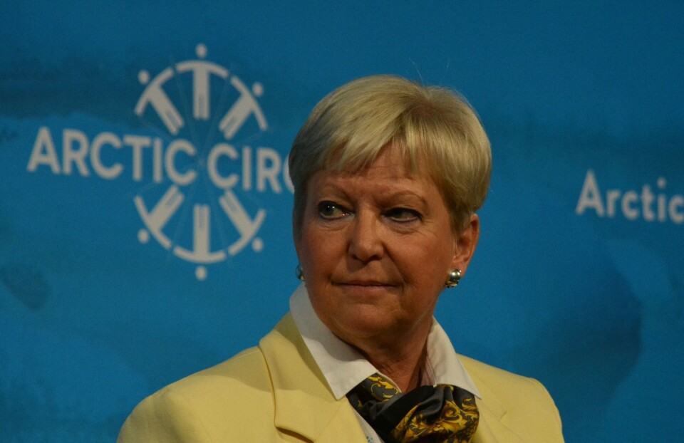 Marie-Anne Coninsx is EU Ambassador for the Arctic. Photo: Atle Staalesen