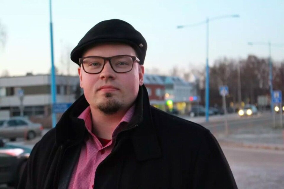 Toni K. Laine is Mayor of Inari. Photo: Sara Wesslin, Yle