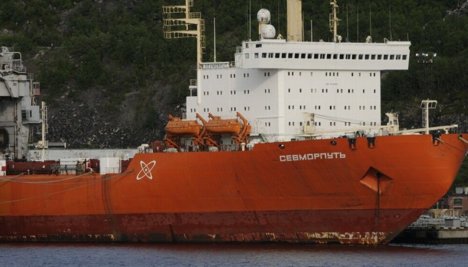Old nuclear ship sails into Barents Sea with subsidized cargo for the Far East