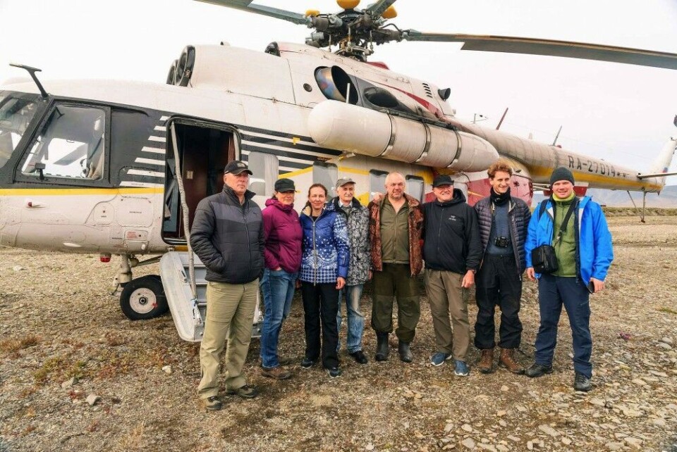 UNESCO mission to Wrangel Island. Photo: ostrovwrangelya.org